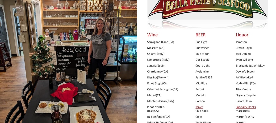 Bella Pasta & Seafood