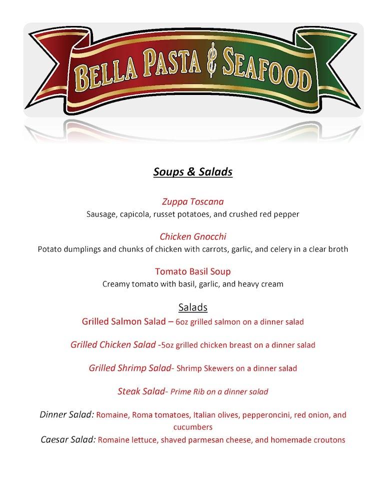 Bella Pasta & Seafood Tomato, Mozzarella, And Basil Salad